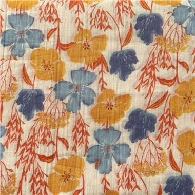 100 bomull vevd trykt stoff